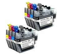 ELUPNMF Cartucce d'inchiostro compatibili 421XL 421 per stampanti DCP-J1050DW J1140DW MFC-J1010DW J1050 J1040(421XL-2SET)