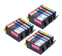 ELUPNMF Cartucce d'inchiostro compatibili 934XL 935XL per stampanti Officejet Pro 6812 6830 6815 6835 6230 6820(3set 12colors)