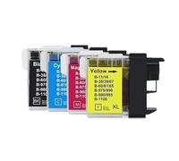 ELUPNMF Cartucce d'inchiostro compatibili LC985 LC985BK LC985C LC985M LC985Y Per DCP-J140W 145C 165C 195C 197C 385C 390CN MFC-J265W J410 J415W J220 Stampanti