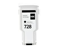ELUPNMF Cartucce d'inchiostro compatibili per 728 728XL Full Ink F9J68A F9J67A F9J66A per stampante DesignJet T730 T830(300ML - MATTE BLACK)