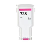 ELUPNMF Cartucce d'inchiostro compatibili per 728 728XL Full Ink F9J68A F9J67A F9J66A per stampante DesignJet T730 T830(300ML -MAGENTA)