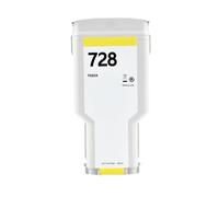 ELUPNMF Cartucce d'inchiostro compatibili per 728 728XL Full Ink F9J68A F9J67A F9J66A per stampante DesignJet T730 T830(300ML -YELLOW)