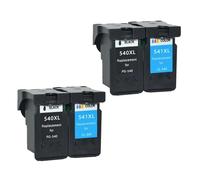 ELUPNMF Cartucce d'inchiostro compatibili PG540 CL541 PG 540 XL CL 541 XL per stampanti MX375 MX395 MG3150 MG3250 MG3550 MG4250(2SET)