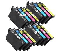 ELUPNMF Cartucce d'inchiostro di ricambio 16XL per modelli WF-2510 WF-2760 WF-2630 WF-2650 WF-2750 WF-2660 WF-2530 WF-2520 T1631 T1632 T1633 T1634(4SET)