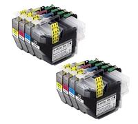 ELUPNMF Cartucce d'inchiostro di ricambio compatibili per 402XL 402 Set di 1 2 o 3 per stampanti MFC-J5340DW MFC-J6740DW MFC-J6540DW MFC-J6940DW(402XL-4COLOR 2SET)