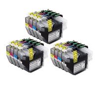 ELUPNMF Cartucce d'inchiostro di ricambio compatibili per 402XL 402 Set di 1 2 o 3 per stampanti MFC-J5340DW MFC-J6740DW MFC-J6540DW MFC-J6940DW(402XL-4COLOR 3SET)