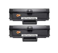 ELUPNMF Cartuccia di toner compatibile di 106A W1106A nessun chip per il laser MFP 135a 135w 137fnw 107a 107w(2 PCS)