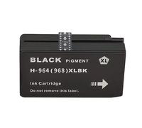 ELUPNMF Cartuccia d'inchiostro a colori compatibile per 964XL 968XL 964 968 XL per stampanti OfficeJet 9020 9025 9010 9015 9012 9013 9014 9019(Black)
