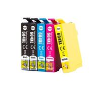 ELUPNMF Cartuccia d'inchiostro compatibile 604XL T604XL T604 604 Per XP2200 2205 3200 3205 4200 4205 WF2910 2935 2930 2950DWF(1 SET 5PCS)