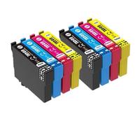 ELUPNMF Cartuccia d'inchiostro compatibile 604XL T604XL T604 per stampanti XP-2200 XP-2205 XP-3200 XP-3205 XP-4200 XP-4205 WF-2910 WF-2935 WF-2930 WF-2950DWF(2SET)