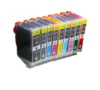 ELUPNMF Cartuccia d'inchiostro compatibile 9X per BCI-3e BCI-3 BCI-5 BCI-6 BCI-8 Funziona con IP4000 IP5000 I860 MP870 MP710 MP780 MP760 MP750 BJC 3000 6000 6200