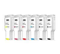 ELUPNMF Cartuccia d'inchiostro compatibile da 300 ml 745 745XL per plotter stampante DesignJet Z2600 Z5600(745-6color 1set)