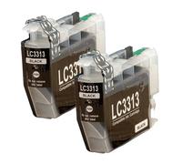 ELUPNMF Cartuccia d'inchiostro compatibile LC3313 LC3313XL per stampanti MFC-J491DW MFC-J497DW MFC-J690DW MFC-J895DW(2BK)