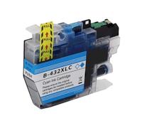 ELUPNMF Cartuccia d'inchiostro compatibile LC432 LC432XL -432XL -432 Per MFC-J5340DW J5740DW J6540DW MFC-J6940DW J6740DW(LC432XL-Cyan)
