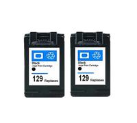 ELUPNMF Cartuccia d'inchiostro compatibile per 129 135 129 135 C4140 C4150 C4170 C4173 C4175 C4180 C4183 C4188 C4190 Modelli(2BK)