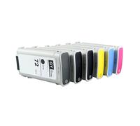 ELUPNMF Cartuccia d'inchiostro compatibile per il modello 72 T610 T620 T770 T790 T795 T1100 T1100ps T1120 T1120ps T1200 T1300 T2300 T1120 HD T1200 HD T1120 SD(6pcs 1 Set)