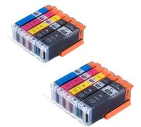 ELUPNMF Cartuccia d'inchiostro compatibile PGI-450 CLI-451 per stampanti MG5440 MG5540 MG5640 MG6440 IP7240 MX924 IX6540 IX6840(2Set)