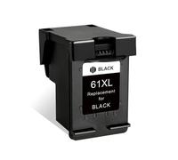 ELUPNMF Cartuccia d'inchiostro di ricambio ALIZEO 61XL compatibile con 61 HP61 XL per stampanti 4500 4502 5530 Deskjet 2540 2541 2542 2543 2546 2050 2510(1 Bk)