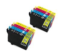 ELUPNMF Cartuccia d'inchiostro di ricambio compatibile E-502XL T502 T502XL per Expression Home XP-5100 XP-5105 WorkForce WF-2860DWF WF-2865DWF(2 set)
