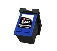 ELUPNMF Cartuccia d'inchiostro di ricambio universale compatibile con 21 22 per stampanti Deskjet F2180 F2200 F2280 F4180 F300 F380 380 D2300(1pcs color)