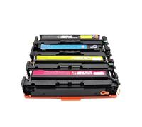 ELUPNMF Cartuccia toner compatibile 4 colori 205A CF530A per cartuccia d'inchiostro a colori stampante Pro M154a M154nw MFP M180n M181fw(CF530A 205A 4pcs)
