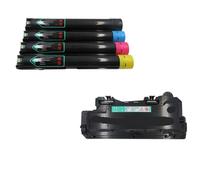 ELUPNMF Confezione combinata a 4 colori Toner compatibile e bottiglia toner di scarto per stampante C7000 Nero 10700 pagine e colori 10100 pagine 106R03757 106R03758 106R03759 106R03760
