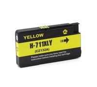 ELUPNMF Confezione da 12 cartucce d'inchiostro compatibili per stampanti 711XL 711 T120 T520 piene di inchiostro(1PCS YELLOW)