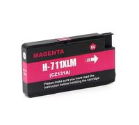 ELUPNMF Confezione da 12 cartucce d'inchiostro compatibili per stampanti 711XL 711 T120 T520 piene di inchiostro(1PCS MAGENTA)