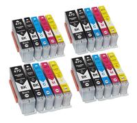 ELUPNMF Confezione da 20 cartucce d'inchiostro compatibili PGI470 CLI471 per stampanti MG5740 MG6840 TS5040 TS6040