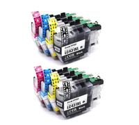 ELUPNMF Set cartucce d'inchiostro compatibili LC431 LC431XL per stampante DCP-J1050DW DCP-J1140DW MFC-J1010DW J1050 4 colori 1/2/3/4/5 set(LC431XL-2set)