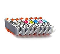 ELUPNMF Set di cartucce d'inchiostro CLI-42 compatibili per stampante Pro-100 Pro-100S Include BK C Y GY LGY M Confezione da 1 a 5(CLI-42-1set)