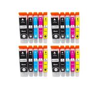 ELUPNMF Set di cartucce d'inchiostro compatibili 33XL 33 per stampanti T3351 T3361 Expression XP 530 540 630 640 635 645 830 900 1-4 confezioni(EU-5Color 4set)