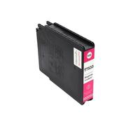 ELUPNMF Set di cartucce d'inchiostro compatibili a colori T7531 T7532 T7533 T7534 per lavoro WF-6093 WF-6593 WF-8093 WF-8593 Stampanti(T7533-M)