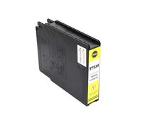 ELUPNMF Set di cartucce d'inchiostro compatibili a colori T7531 T7532 T7533 T7534 per lavoro WF-6093 WF-6593 WF-8093 WF-8593 Stampanti(T7534-Y)
