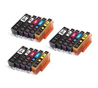 ELUPNMF Set di cartucce d'inchiostro compatibili BCI-325 326 per MG5230 MG5130 MG6130 MG8130 6230 8230 5330 IP4830 IP4930 MX883 IX6530(5Color 3set)