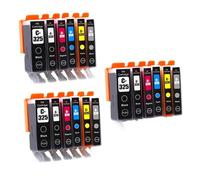 ELUPNMF Set di cartucce d'inchiostro compatibili BCI-325 326 per MG5230 MG5130 MG6130 MG8130 6230 8230 5330 IP4830 IP4930 MX883 IX6530(6Color 3set)