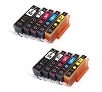 ELUPNMF Set di cartucce d'inchiostro compatibili BCI-325 326 per MG5230 MG5130 MG6130 MG8130 6230 8230 5330 IP4830 IP4930 MX883 IX6530(5Color 2set)