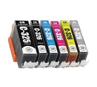 ELUPNMF Set di cartucce d'inchiostro compatibili BCI 325 326 per stampanti PIXUS IP4830 IP4930 IX6530