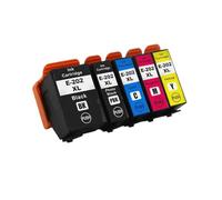 ELUPNMF Set di cartucce d'inchiostro compatibili per T202XL 202XL Inchiostro completo per stampante Expression XP-6000 XP-6001 XP-6005 XP-6100 XP-6105(1set 5 Colors)