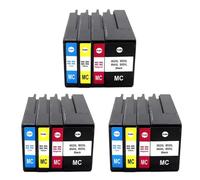 ELUPNMF Set di cartucce d'inchiostro compatibili universali 952XL 953XL 954XL 955XL per stampanti Officejet Pro 7740 8210 8216 8710 8715 8720 8725 8730(3 set)