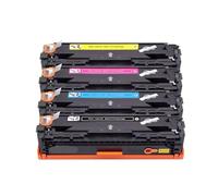 ELUPNMF Set di cartucce toner a colori compatibili a 4 colori per i modelli M255dw M255nw M282nw M283fdn M283fdw M283cdw W2210A 206A W2110A(207A 1SET WITH CHIP)