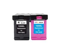 ELUPNMF Sostituzione cartuccia d'inchiostro compatibile 123XL per modelli HP123 1110 2130 2132 2133 2134 3630 3632 4513 4520(1BLACK 1COLOR)