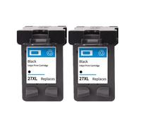 ELUPNMF Sostituzione cartuccia d'inchiostro ricaricata compatibile per 27XL 28XL 450 450CI 5550 3420 3520 3550 3650 3740 3845(2BK)