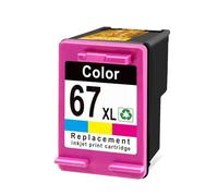 ELUPNMF Sostituzione compatibile per cartucce d'inchiostro 67XL serie 2700 4200 6020 6030 6400 6430(HP67 XL 1COLOR)