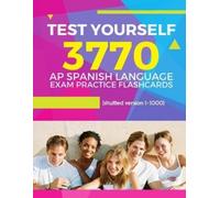 Elva Martinez Test Yourself 3770 AP Spanish language exam Practice F (Tascabile)