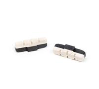 Elvedes - 1 paio di pattini in gomma White Compound per freno Magura HS11/HS33 Bicicletta/Cycle/VAE/E-Bike adulto, Unisex, Bianco, Standard