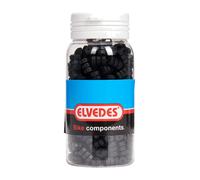ELVEDES Barattolo da 250 O-ring in gomma per cavi freno e cambio Ø1.1-1.5MM