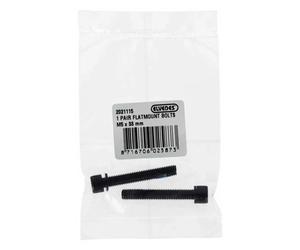 Elvedes Bullone M5x33 Mm Flatmount 2 Unità Black