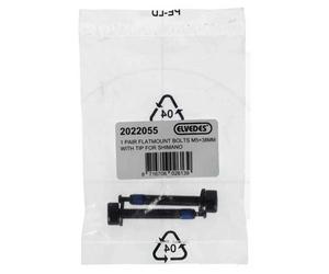Elvedes Bullone Shimano M5x38 Mm Flatmount 2 Unità Black