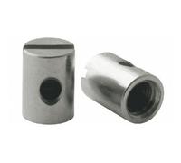 Elvedes cable ends o5x7mm grey